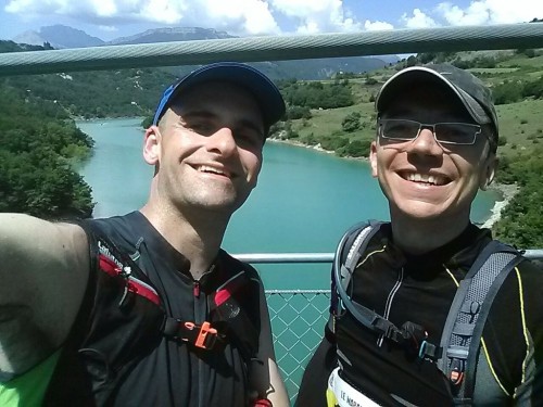 Sur la passerelle